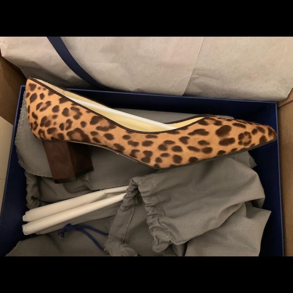 Sarah Flint NIB Leopard Emma SZ 37